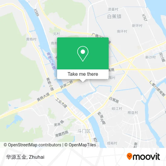 华源五金 map