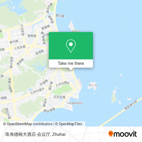 珠海德翰大酒店-会议厅 map