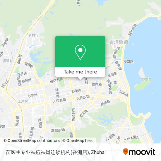 苗医生专业祛痘祛斑连锁机构(香洲店) map