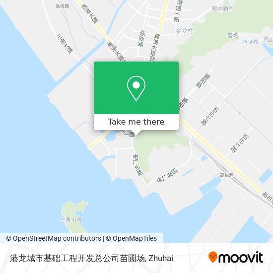 港龙城市基础工程开发总公司苗圃场 map