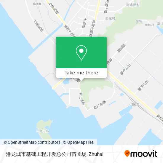 港龙城市基础工程开发总公司苗圃场 map