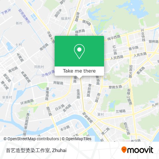 首艺造型烫染工作室 map