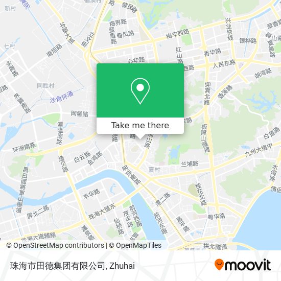 珠海市田德集团有限公司 map