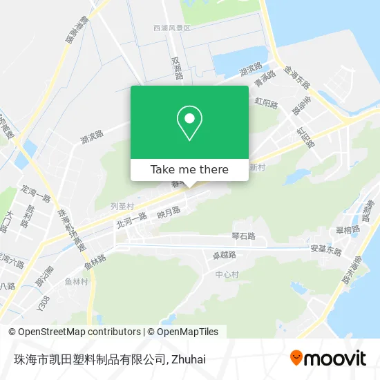 珠海市凯田塑料制品有限公司 map
