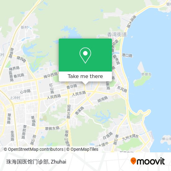 珠海国医馆门诊部 map