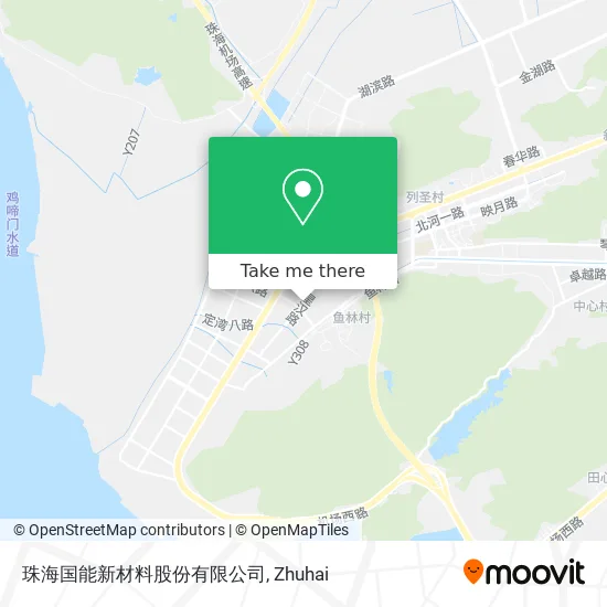 珠海国能新材料股份有限公司 map