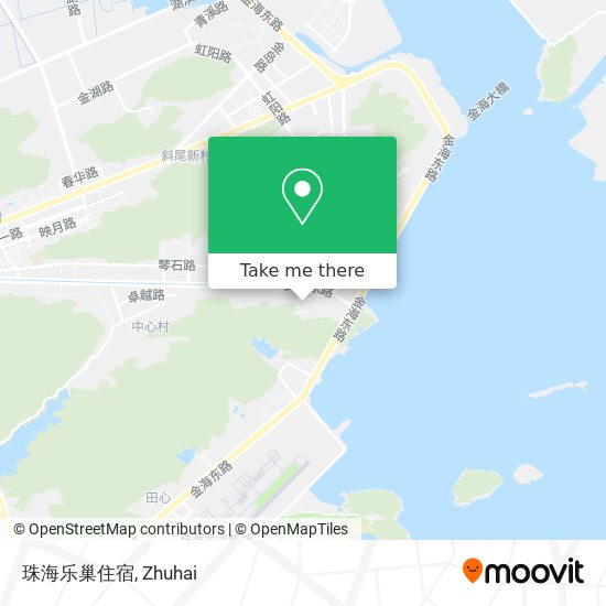 珠海乐巢住宿 map