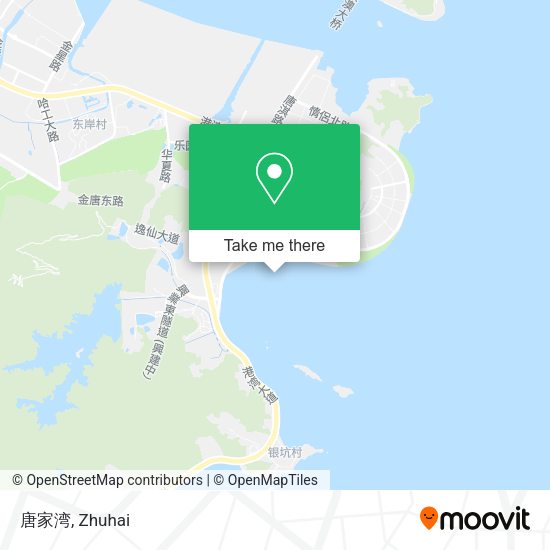 唐家湾 map