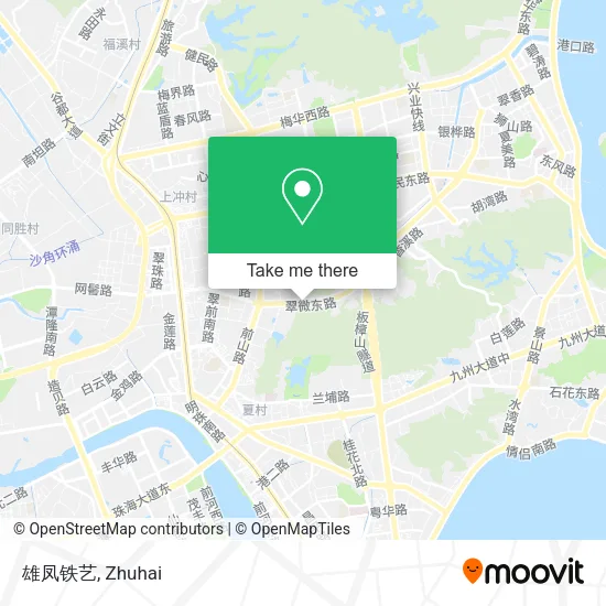 雄凤铁艺 map