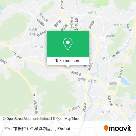 中山市振裕五金模具制品厂 map