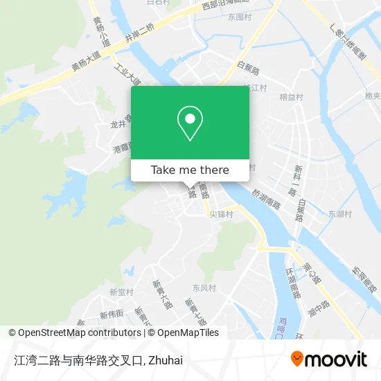 江湾二路与南华路交叉口 map