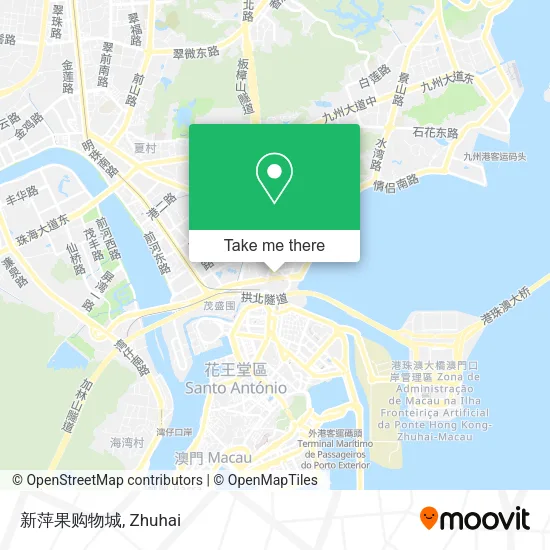 新萍果购物城 map