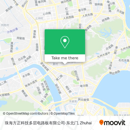 珠海方正科技多层电路板有限公司-东北门 map