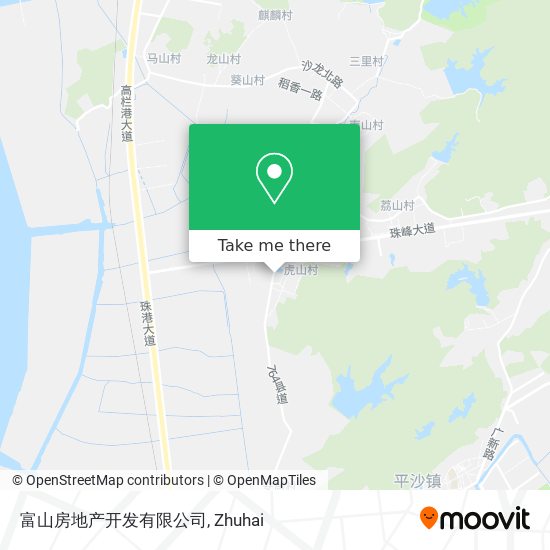 富山房地产开发有限公司 map