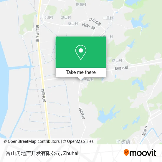 富山房地产开发有限公司 map