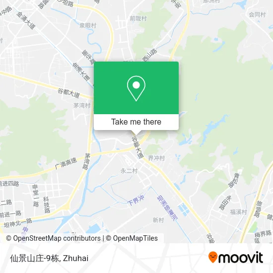 仙景山庄-9栋 map
