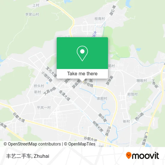 丰艺二手车 map