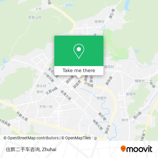 信辉二手车咨询 map