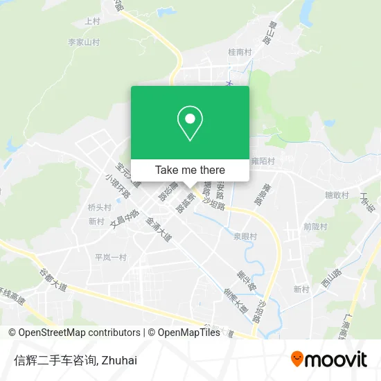 信辉二手车咨询 map