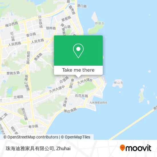 珠海迪雅家具有限公司 map