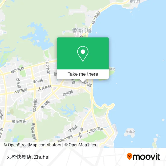 凤盈快餐店 map