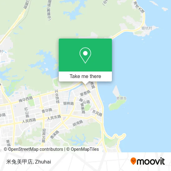 米兔美甲店 map