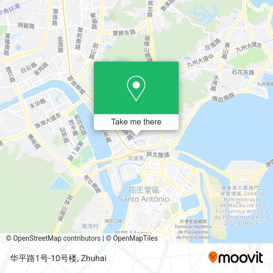 华平路1号-10号楼 map
