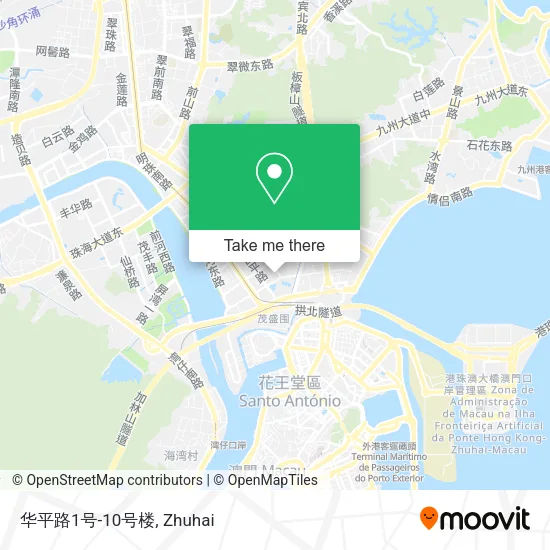 华平路1号-10号楼 map