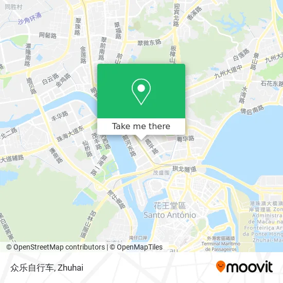 众乐自行车 map