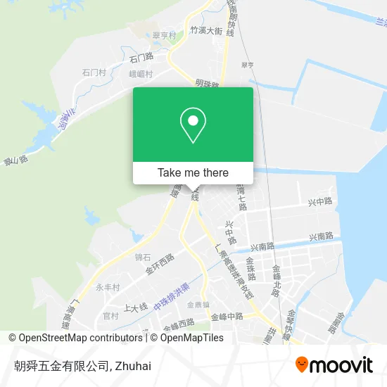 朝舜五金有限公司 map
