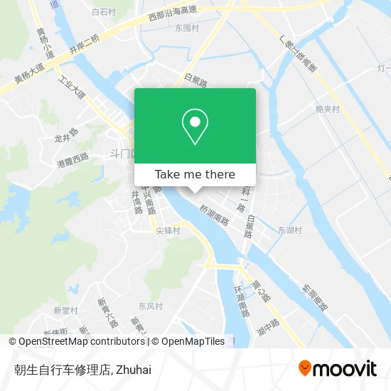 朝生自行车修理店 map