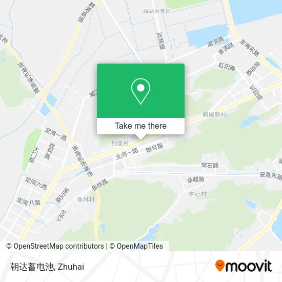 朝达蓄电池 map
