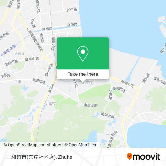 三和超市(东岸社区店) map