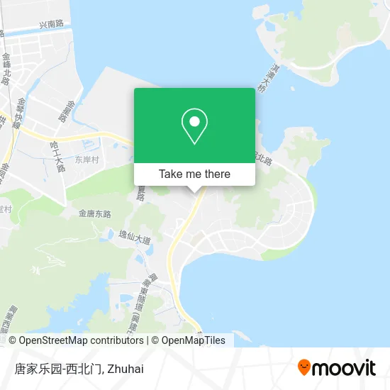 唐家乐园-西北门 map