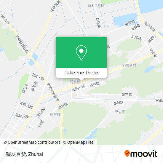 望友百货 map