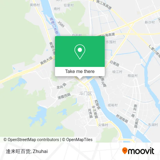 逢来旺百货 map