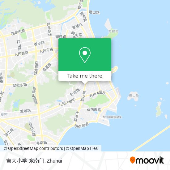 吉大小学-东南门 map