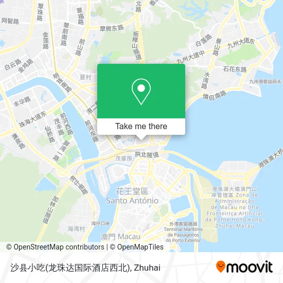 沙县小吃(龙珠达国际酒店西北) map
