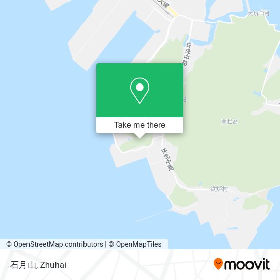 石月山 map