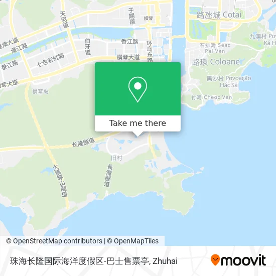 珠海长隆国际海洋度假区-巴士售票亭 map