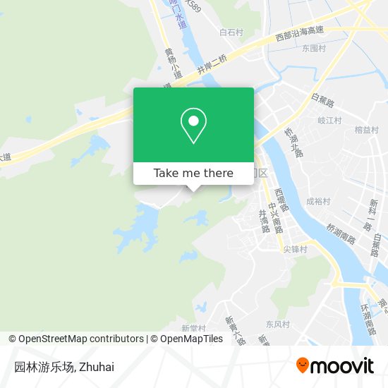 园林游乐场 map