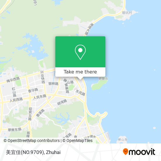 美宜佳(NO.9709) map