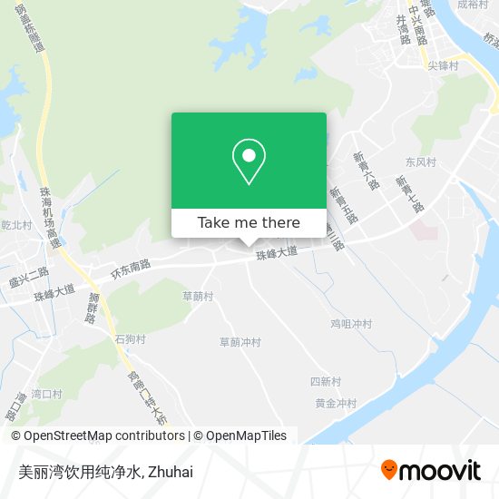 美丽湾饮用纯净水 map