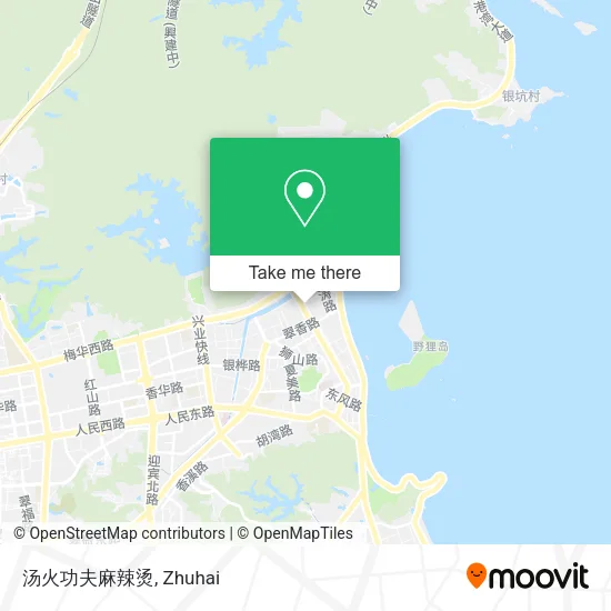 汤火功夫麻辣烫 map