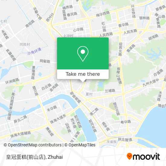 皇冠蛋糕(前山店) map
