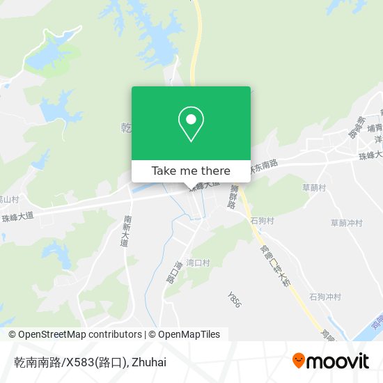 乾南南路/X583(路口) map