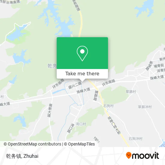 乾务镇 map