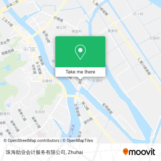 珠海助业会计服务有限公司 map