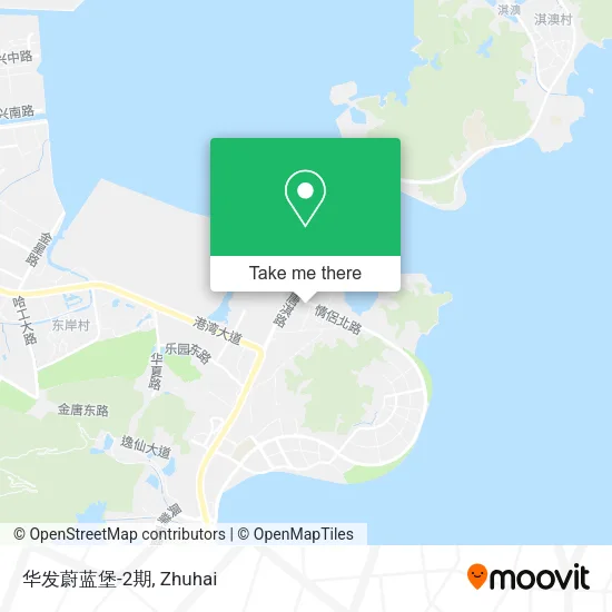 华发蔚蓝堡-2期 map