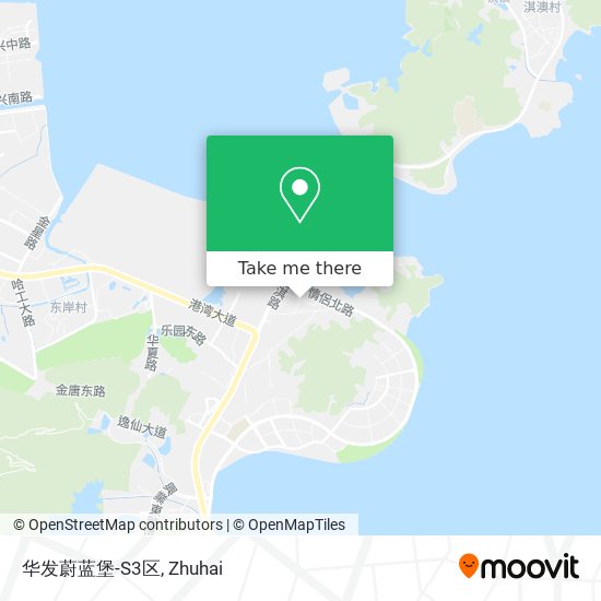 华发蔚蓝堡-S3区 map